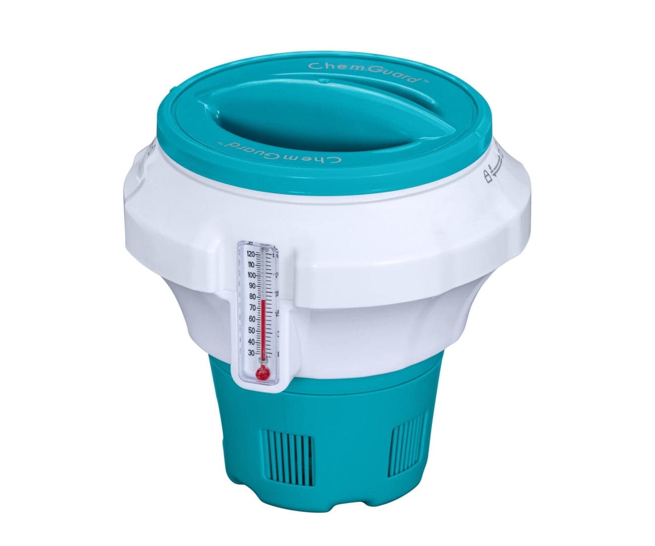 Distribuidor Flutuante De Produtos Químicos Para Piscinas Com Termómetro Chemguard Bestway