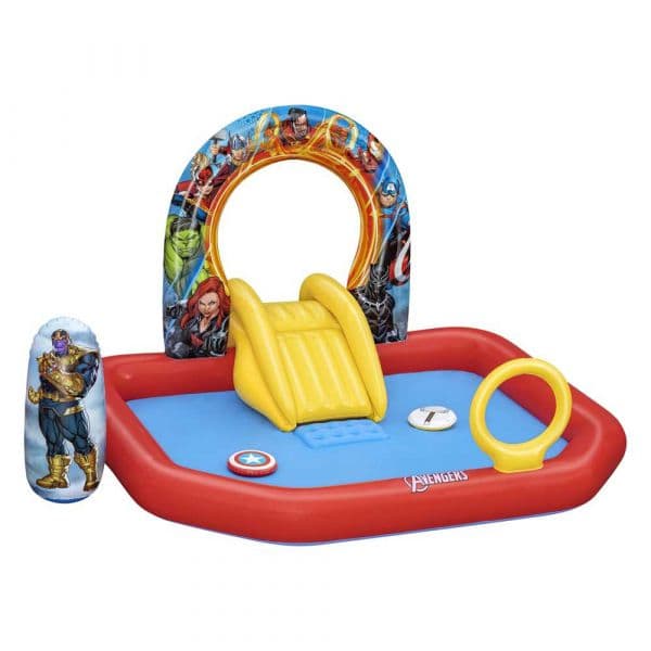Bestway Piscina Insuflável Parque de Jogos Avengers 211x198x125 cm +2 Anos