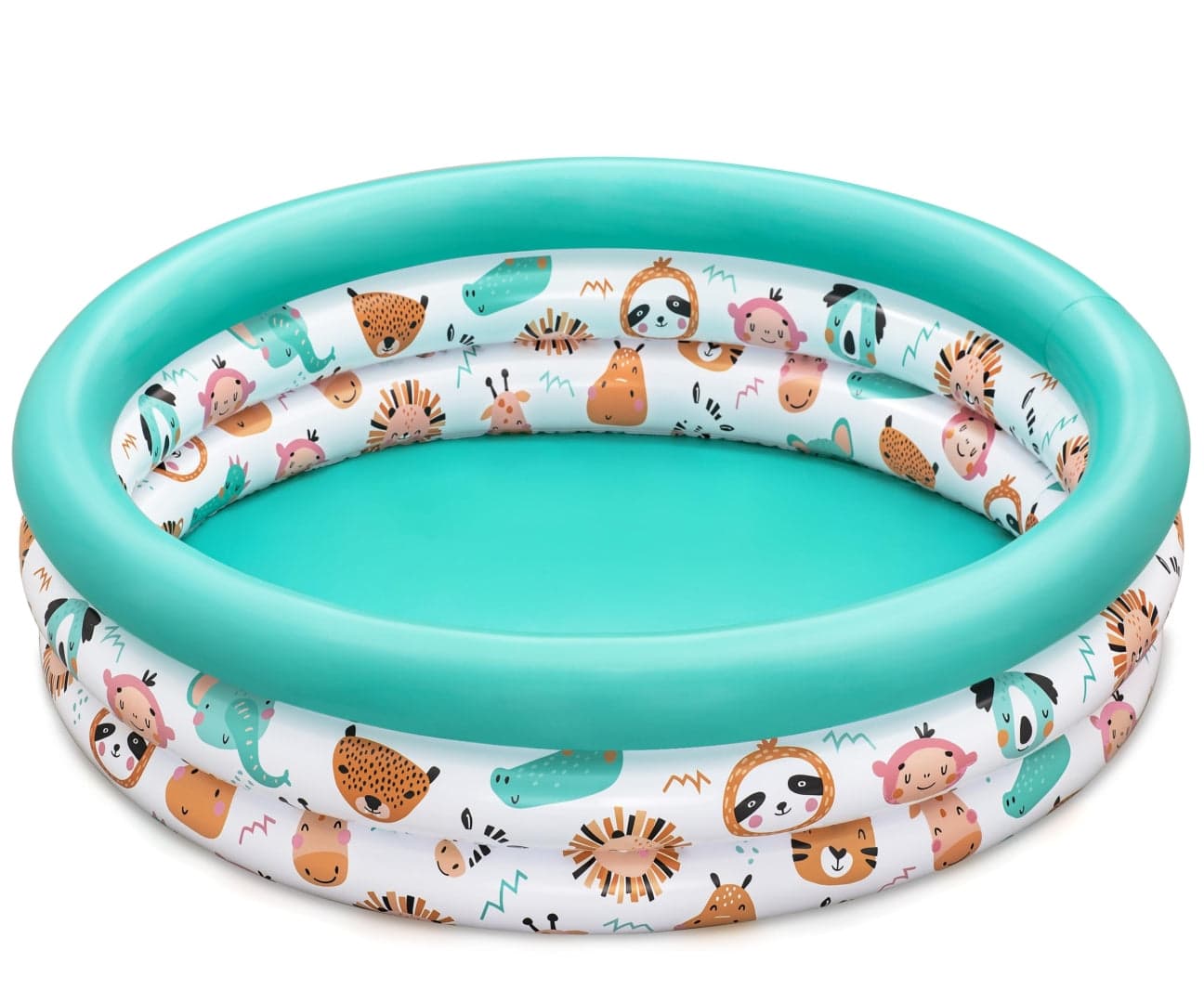 Piscina Insuflável Animais Do Safari 102Cm X 25Cm Bestway