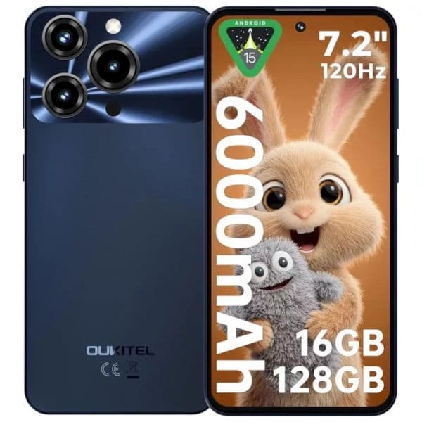 Oukitel C69 7.2" Dual SIM 8GB/512GB Black