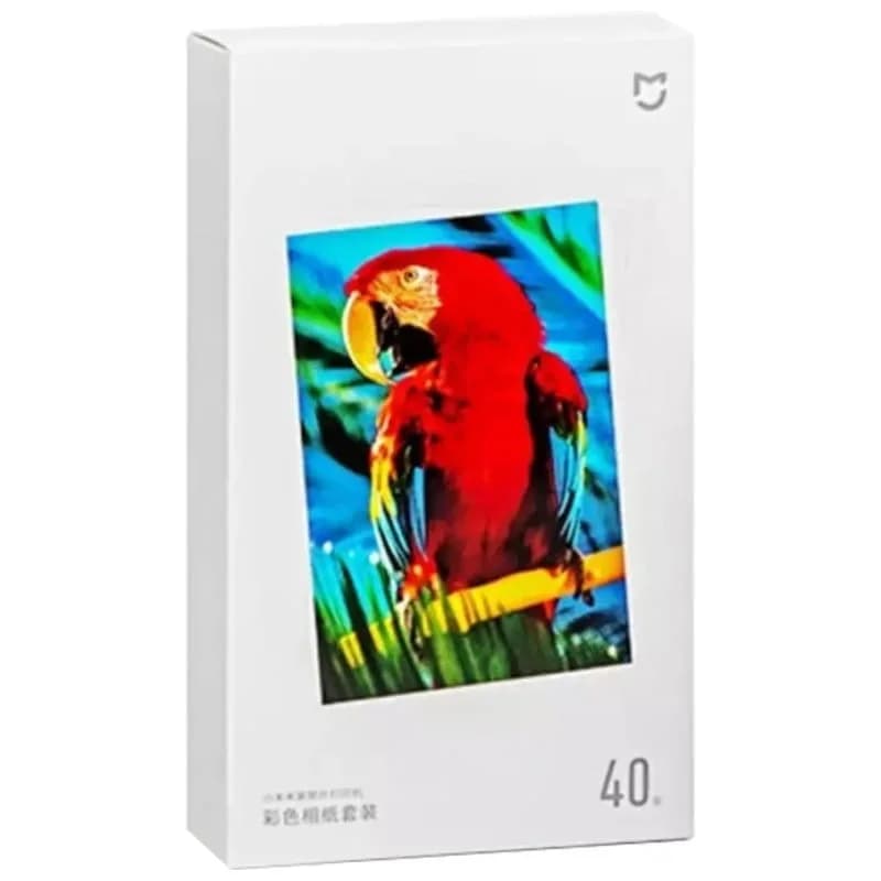 Xiaomi Instant Photo Paper 3″ — Pack com 40 folhas + cinta para 1S (8,6 × 10,2 cm, BHR6756GL) - Image 1