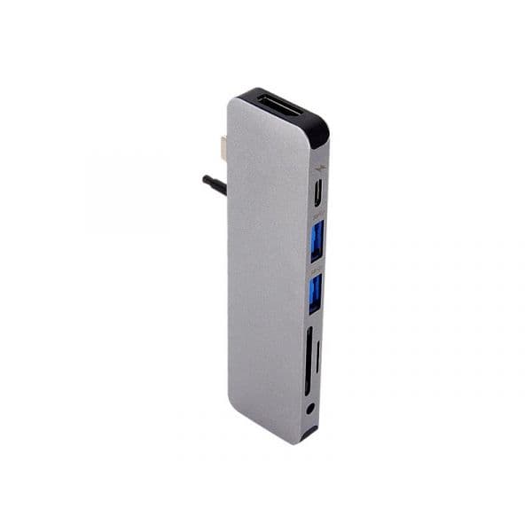 Hyper HyperDrive Solo Silver Hub USB-C Multiportas para Mac