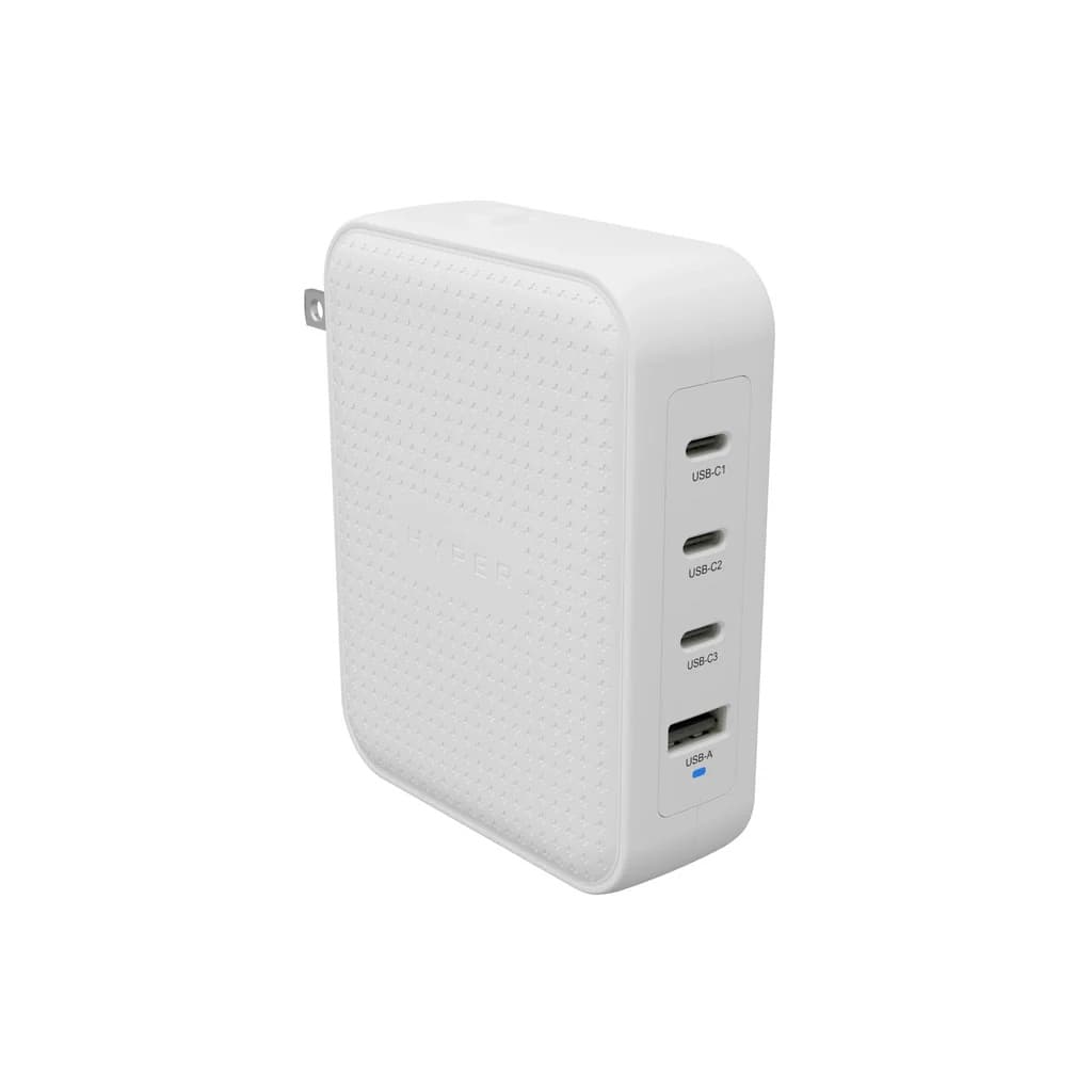 Hyper HJ1001WHWWGL Carregador de Parede 145W GAN USB-C Branco