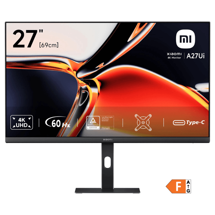 Monitor Xiaomi A27Ui 27" 4K UHD 60Hz IPS USB-C PD 90W Delta E