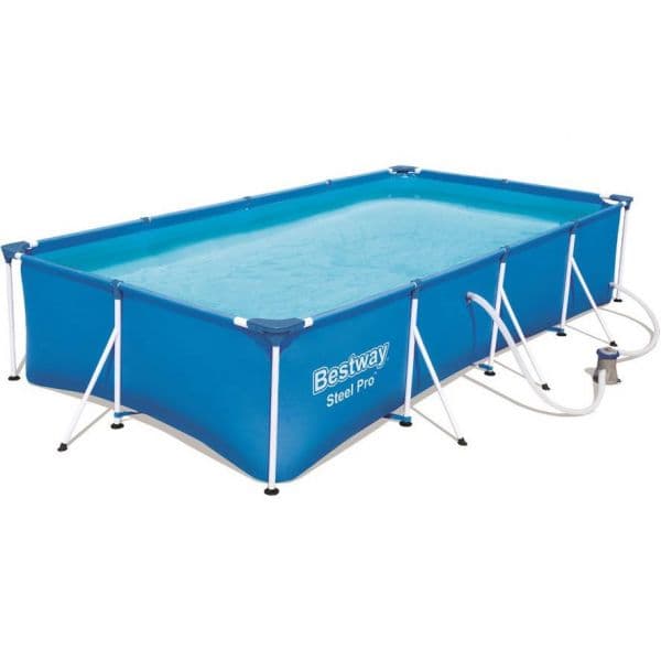 Bestway Piscina Rectangular Steelpro 400x211x81 - 8524896