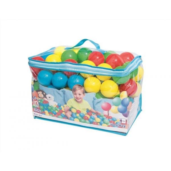 Bestway Bolas Coloridas para Piscina e Insufláveis 100 un.