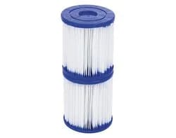 conjunto de 2 cartuchos bestway para filtro tipo i