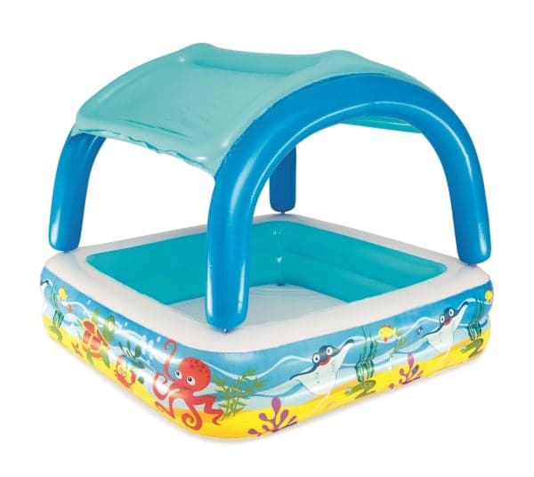 Piscina Rafa Coral Com Cobertura 1,40M X1,40M X1,14M Bestway