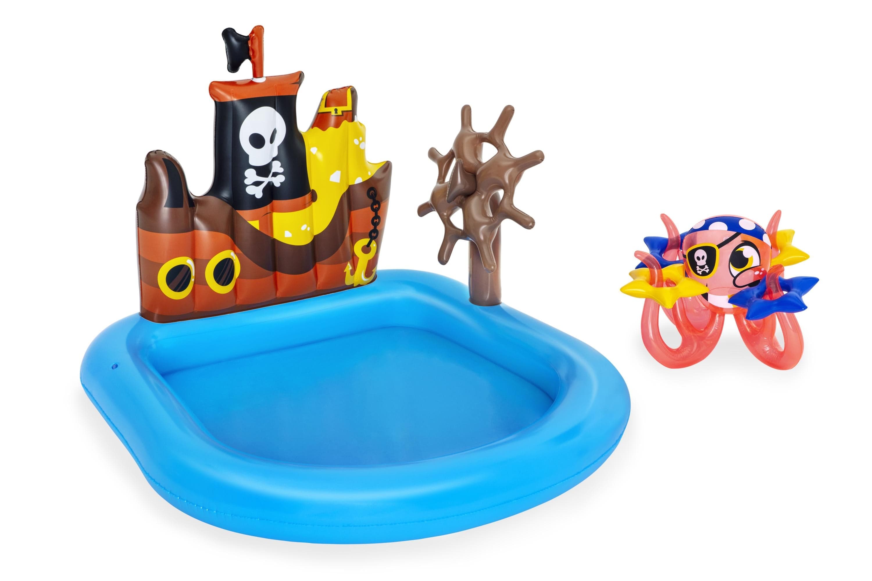 Bestway Piscina Navio Pirata Insuflável 140Cm X 130Cm X 104Cm