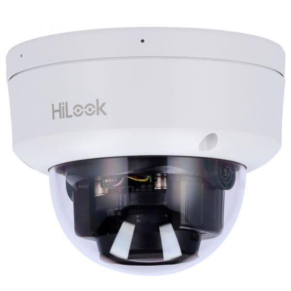 HiLook Câmara IP Dome IPC-D660HA-LZU 6MP Lente Varifocal Motorizada Microfone PoE