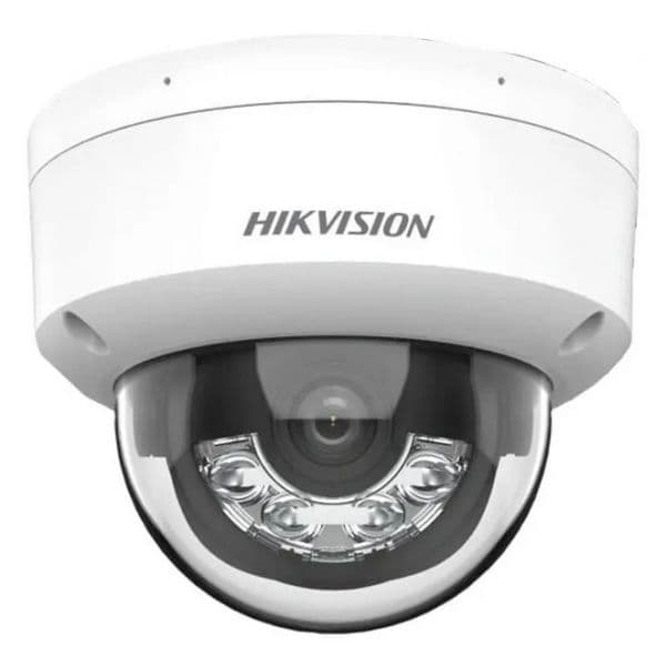 Hikvision Câmara de Segurança IP Dome DS-2CD2143G2-LIS2U 4MP 2.8mm Exterior PoE AcuSense Luz Híbrida