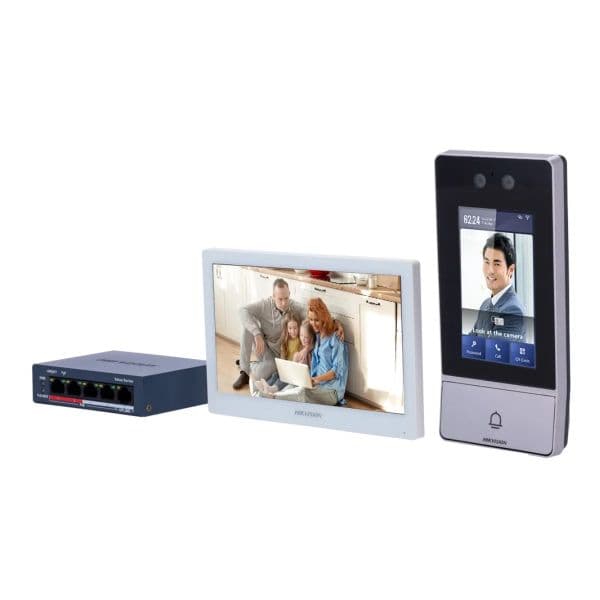 Hikvision Kit de Vídeo Porteiro IP 2MP WiFi PoE IP65