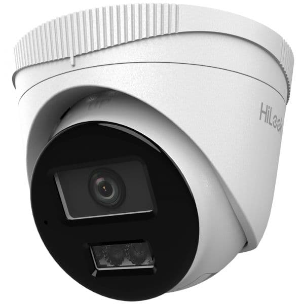 HiLook Câmara IP Turret IPC-T240HA-LUC 4MP 2.8mm Microfone PoE IP67