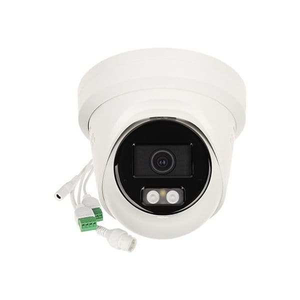 Hikvision Câmara de Segurança Pro Turret DS-2CD2346G2H-IS2U/SL 4MP 2.8mm Exterior IP67 AcuSense PoE+ Luz Estroboscópica Aviso Sonoro