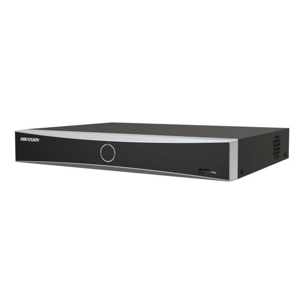 Hikvision Gravador NVR DS-7608NXI-K1/8P(D) AcuSense 8 Canais IP PoE 4K Preto