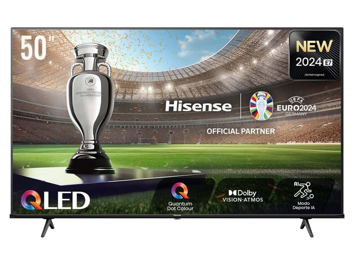TV Hisense 50" E7NQ QLED UHD SmartTV 4K - 50E7NQ