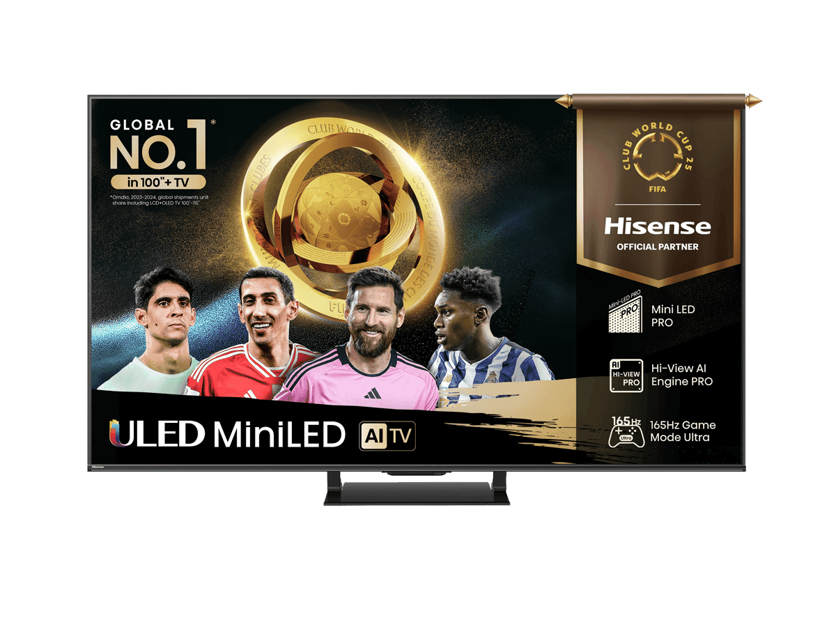 TV Hisense 100" 100U7QPRO Mini-LED UHD 4K SmartTV