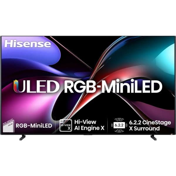 TV Hisense 100" 100UXQ RGB Mini-LED Smart TV (Google TV) 4K HDR