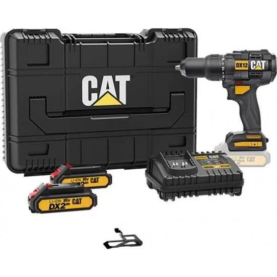 Aparafusadora c/percussão Brushless 18V 13mm - 65N.m refª DX12 CAT