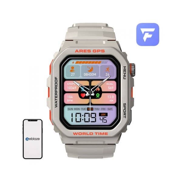 Zeblaze Ares GPS Moon White