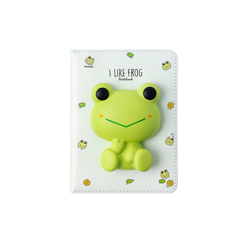 Bloco de Notas 194x165mm Squishy i Like Frog 128Fls 1 Un.