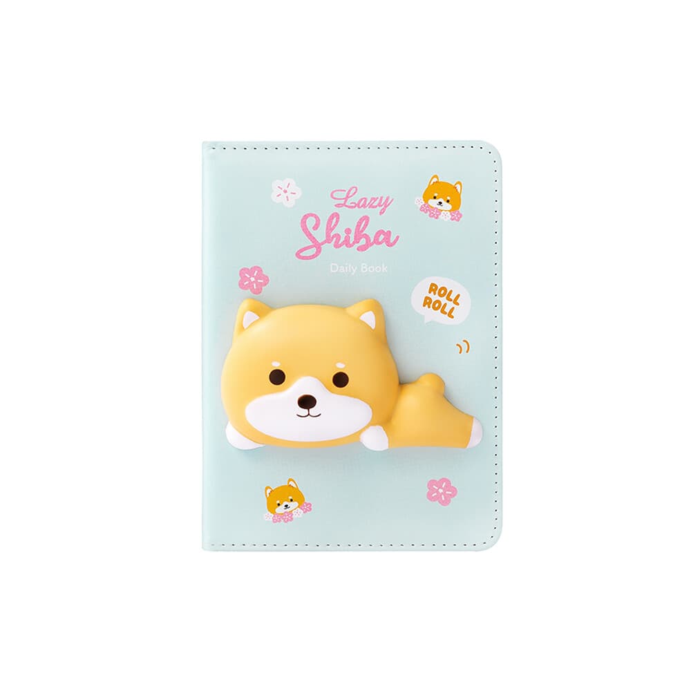 Bloco de Notas 157x112mm Squishy Lazy Shiba 96Fls 1 Un.
