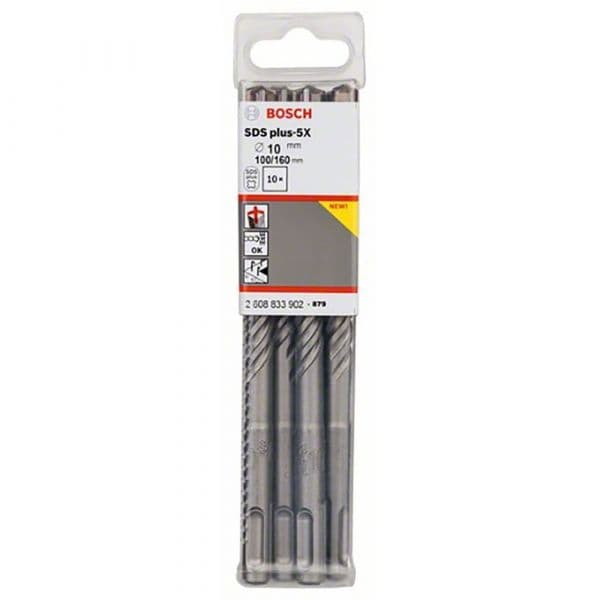 Bosch Acessórios Broca Sds Plus-5x 10MMx160MM 10UNI (2608833902)