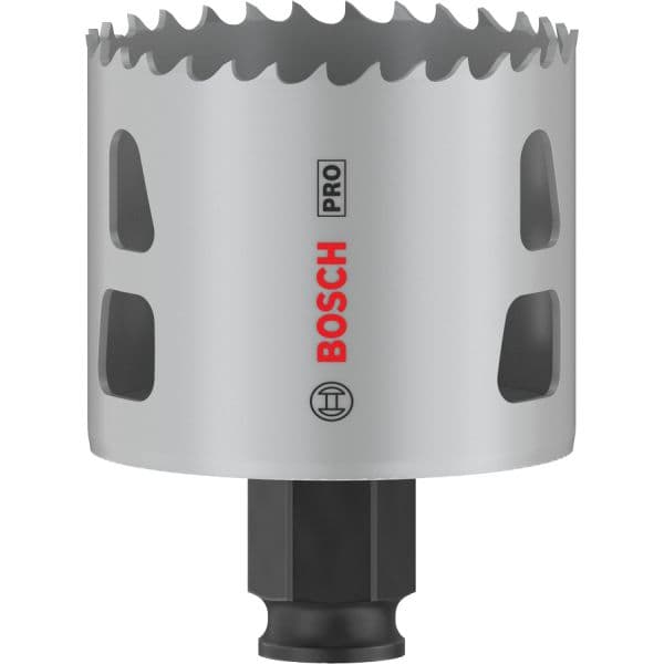 Bosch Serra de Coroa PRO Multi Material Power Change Plus PC+, Ø 57 mm, para Madeira Macia e Placas de Gesso Cartonado