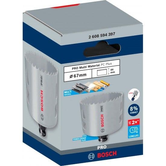 Serra craniana PRO Multi Material PC Plus, 67 mm refª 2608594397 BOSCH