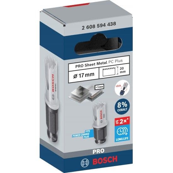 Serra craniana PRO Sheet Metal PC Plus, 17 mm refª 2608594438 BOSCH
