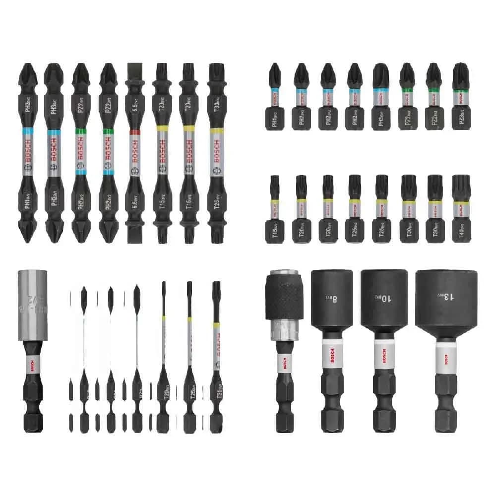 Kit de bits ¼ 36pç refª 2608522517 Bosch