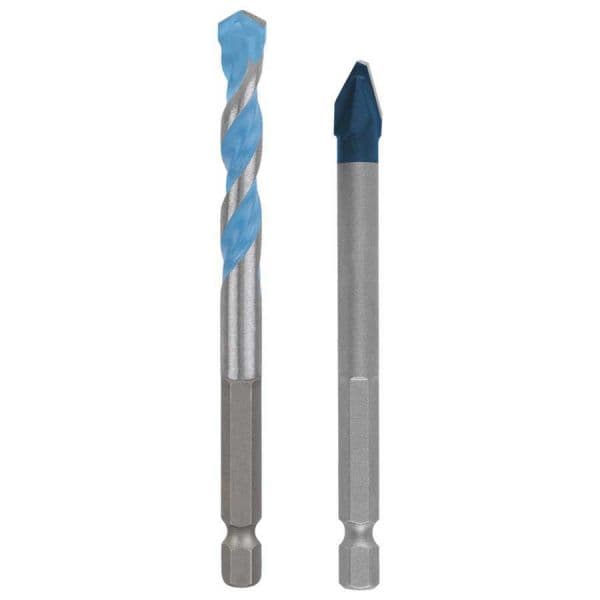 Bosch Ponta Hexagonal 9 Hardceramic e Multitic Set 8mm Prateado