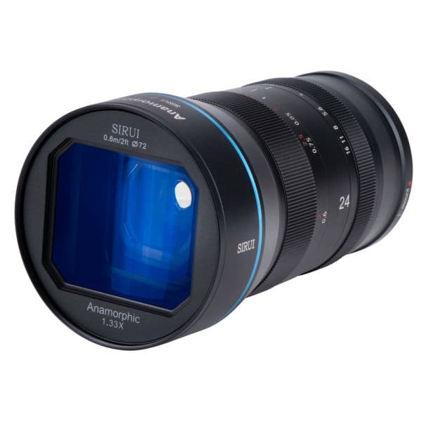 Objetiva Sirui 24mm f/1.8 Anamórfica 1.33X Montagem Nikon Z - SISR24Z