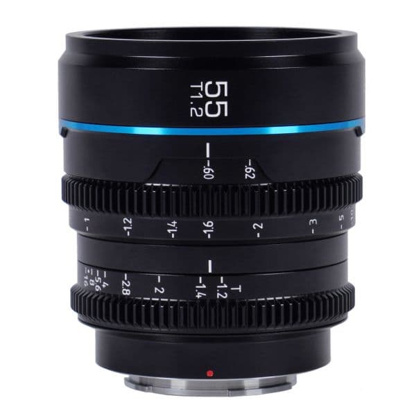 Objetiva SIRUI 55mm T/1.2 Nightwalker S35 MF Cine Montagem Fuji X - SIRUISIMS55XG