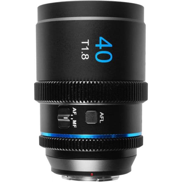 Objetiva Sirui 40mm T1.8 AF Anamórfica 1.33X S35 APSC Montagem Sony E Neutra