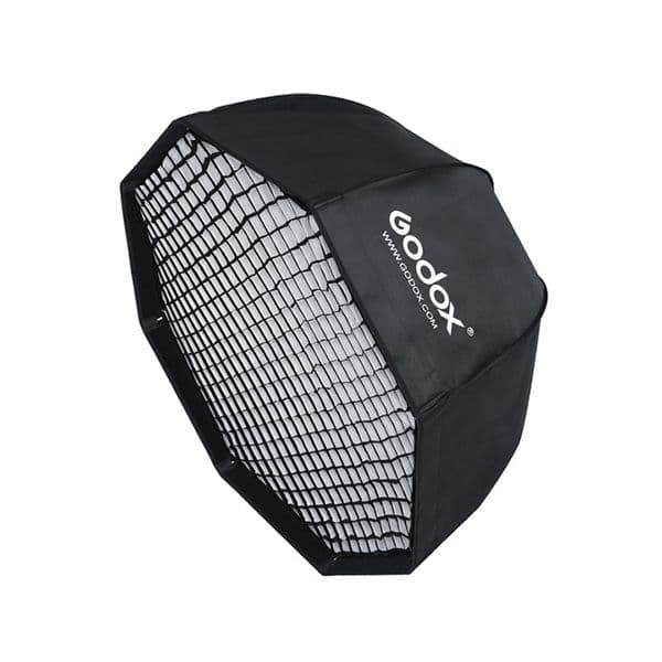 Godox Softbox Octogonal Guarda-Chuva Bowens 120cm + Grelha
