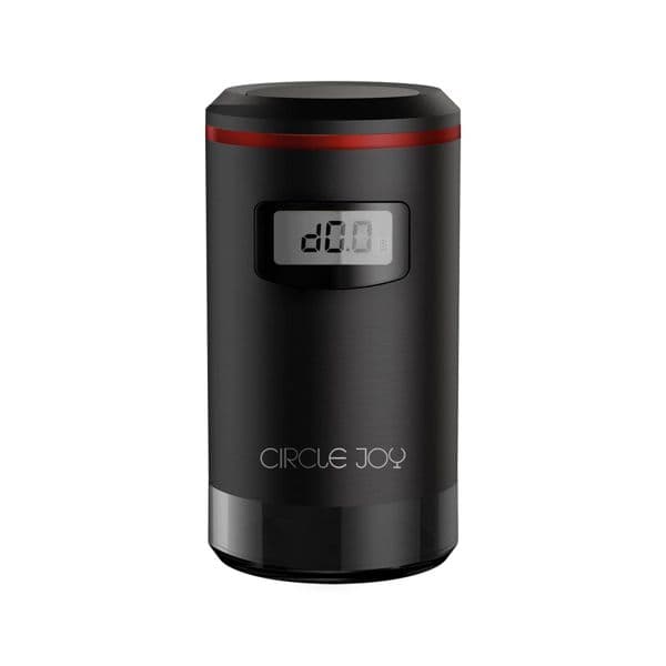Circle Joy Rolha Elétrica para Garrafa de Vinho Preta CJ-JS03