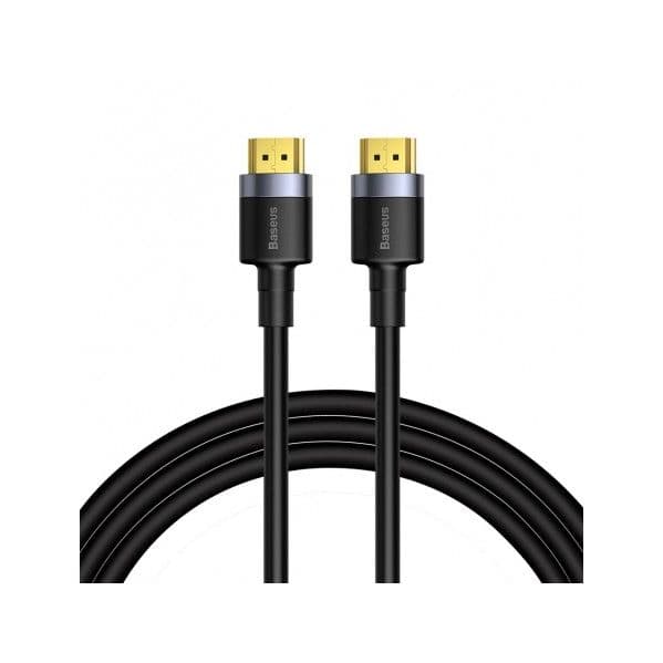 Baseus Cabo Cafule Hdmi 2.0 4K 60 Hz 3D 18 Gbps 3m Black