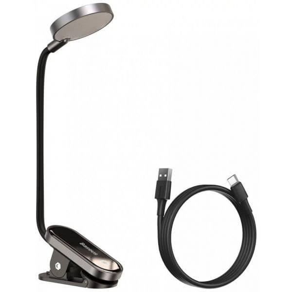 Baseus Candeeiro Comfort Reading Mini Clip Lamp DGRAD-0G