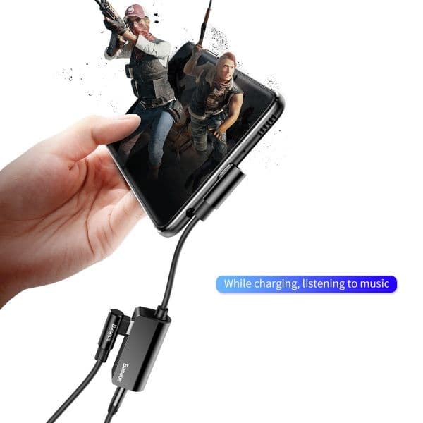 Baseus Adaptador Usb L45 Tipoc-Usb Tipoc/mini-Jack 3,5Mm Pre - Mi680700