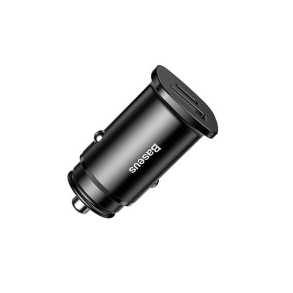 Baseus para Coche con Conectores USB e USB-C Black
