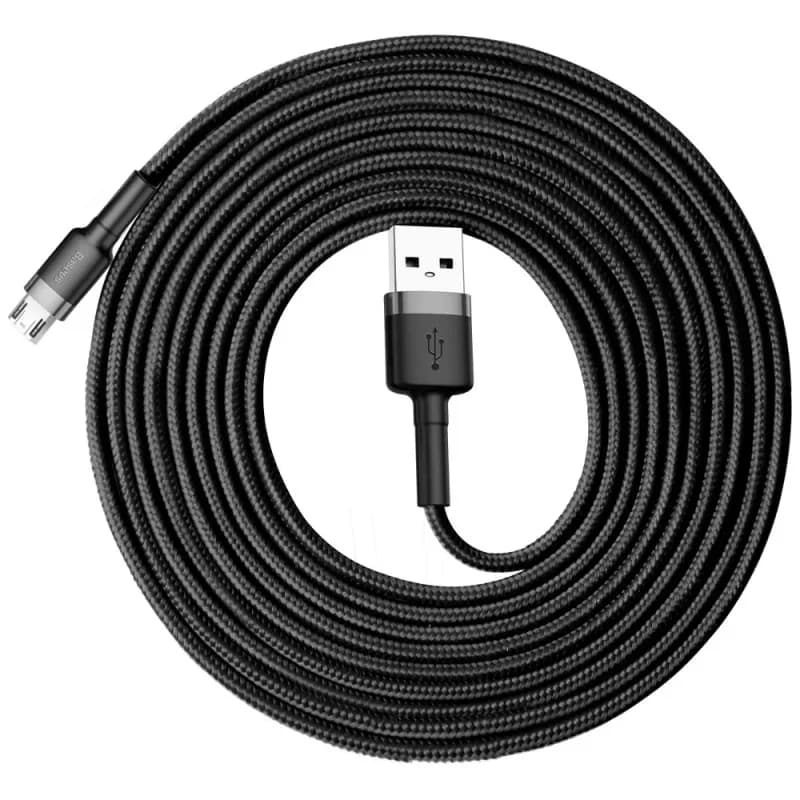 Baseus Cabo Dados Micro USB 3m Black