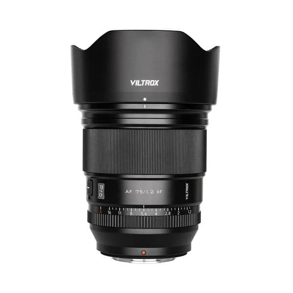 Objetiva VILTROX XF-75mm f/1.2 Fuji X Preta - VILTROXD230271
