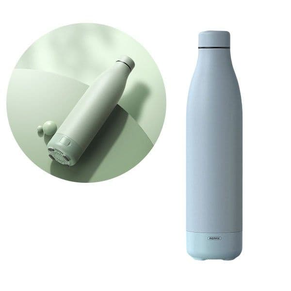 Remax Coluna de Som sem Fio Bluetooth 5.0 com Caneca Térmica Térmica 500Ml Blue (Rb-M5)