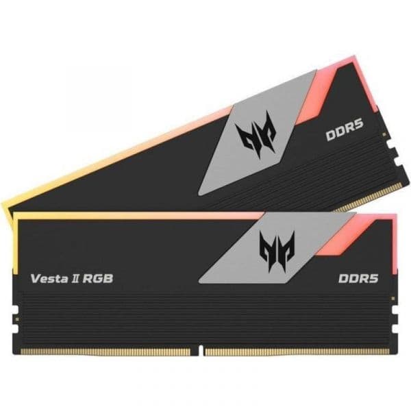 Memória RAM Acer Predator Vesta II RGB DDR5 6000MHz 32GB 2x16GB CL32