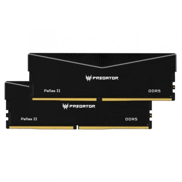 Memória RAM Acer 32GB DDR5 6000MHz CL32 - Predator Pallas II Pretas Intel XMP e AMD EXPO