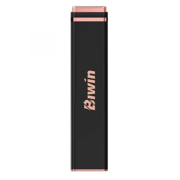 Disco Externo SSD Biwin PD2000 2TB USB 3.2 Gen 2x2 2050 MB/s Alumínio Preto