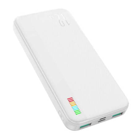 Powerbank Joyroom 10000mAh Série Dazzling 12W branco (JR-T016)
