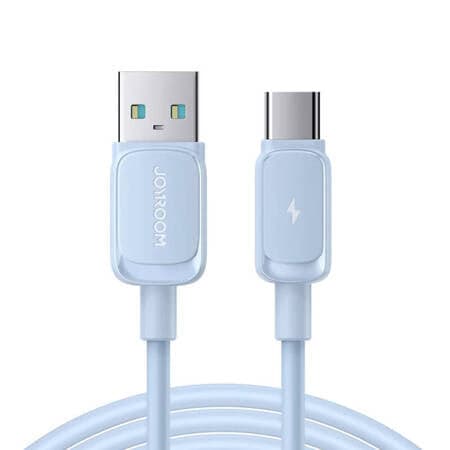 Cabo USB - USB C 3A 1,2m Joyroom S-AC027A14 - azul