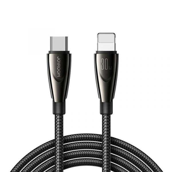 Joyroom Cabo Pioneer 30w Usb C para Lightning Sa31-Cl3 / 30w/ 1,2m Preto
